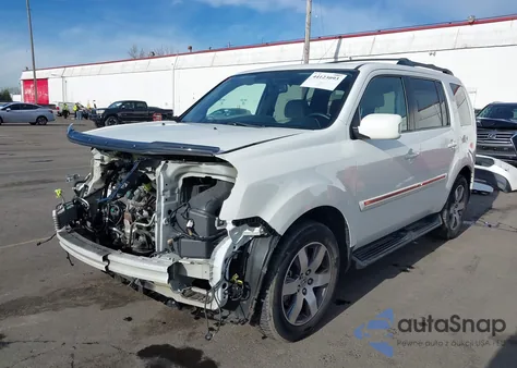2013 Honda Pilot Touring from USA, damaged, VIN 5FNYF4H92DB039434